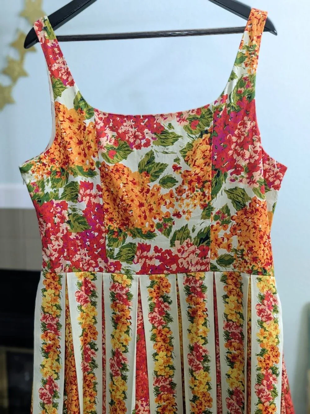 NWOT ISAAC MIZRAHI x Target Cotton Floral Dress Size M - Picture 9 of 16